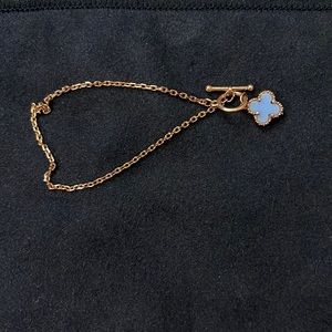 clover rose gold bracelet
